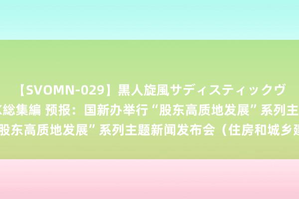 【SVOMN-029】黒人旋風サディスティックヴィレッジBLACK FUCK総集編 预报：国新办举行“股东高质地发展”系列主题新闻发布会（住房和城乡建造部）