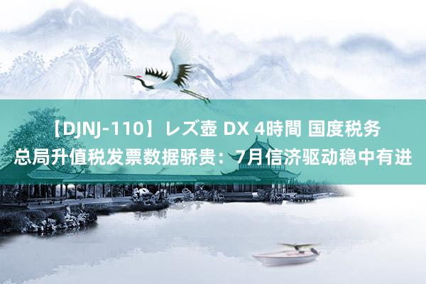 【DJNJ-110】レズ壺 DX 4時間 国度税务总局升值税发票数据骄贵：7月信济驱动稳中有进